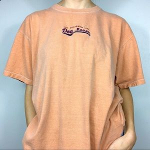 Vintage Authentic Dog Lover Embroidered T-Shirt